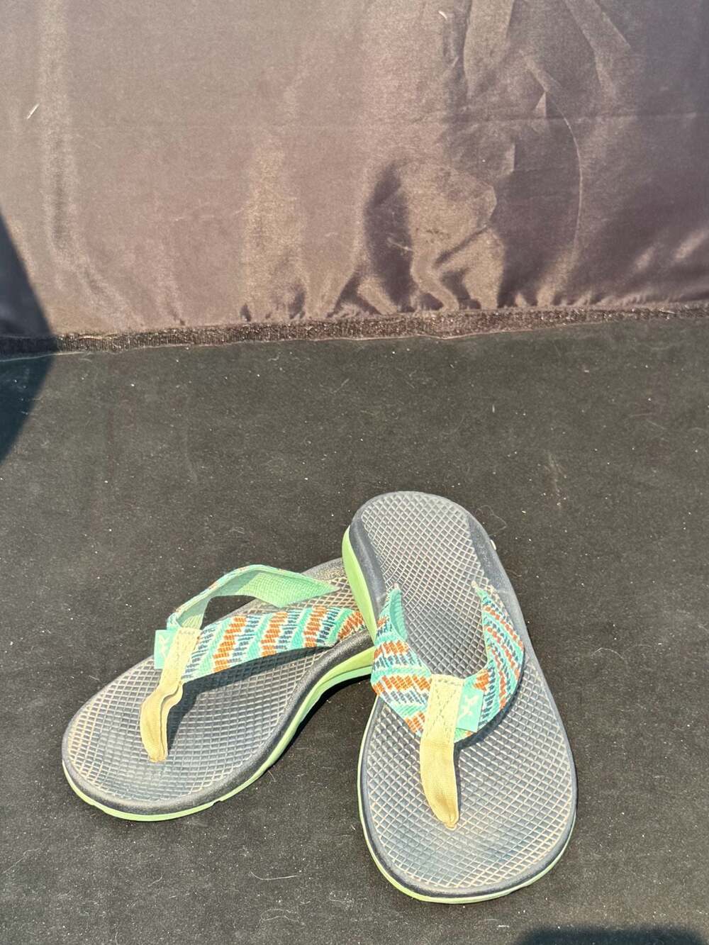 Chaco Women's Classic Flip Flops in Flare Caribbean Womens 7